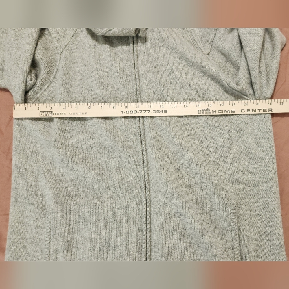 Mens naked cashmere zip up hoodie - Picture 3 of 6